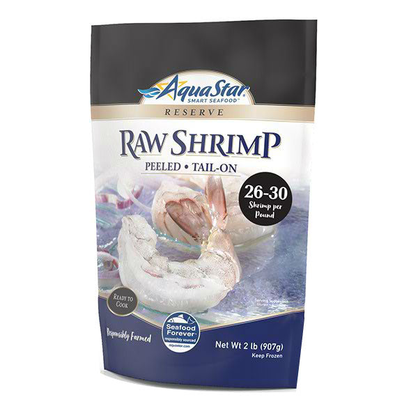 Shrimps (26/30), AquaStar Peeled Tail On